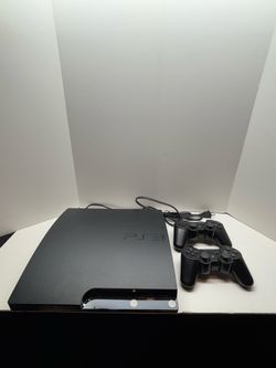 Sony PlayStation 3 Slim Console 250 GB with 2 Controllers