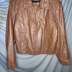 Wilson’s Leather Vintage Men’s Bomber Jacket Size 44