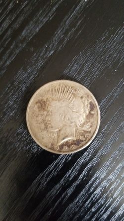 Collectible 1922 Peace Silver Dollar