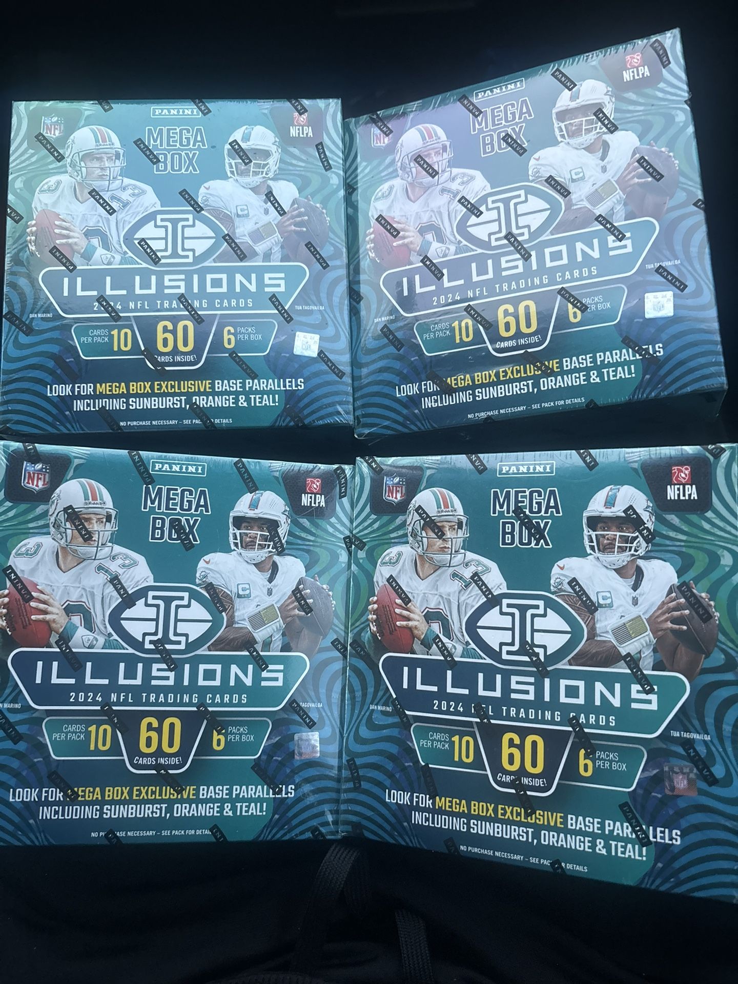 2024 Panini Illusions NFL Trading Cards Mega Boxes