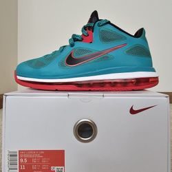 Nike Lebron IX Low Basketball shoe DQ6400-300 Size 9.5