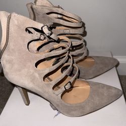 Jessica Simpson cashmere Strappy Heels Size 7