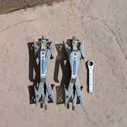 Bal X-chock Wheel Stabilizer/Tire Lock For Dual Axle Trailers