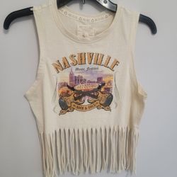 Cute Music Festival Tank, Size Small