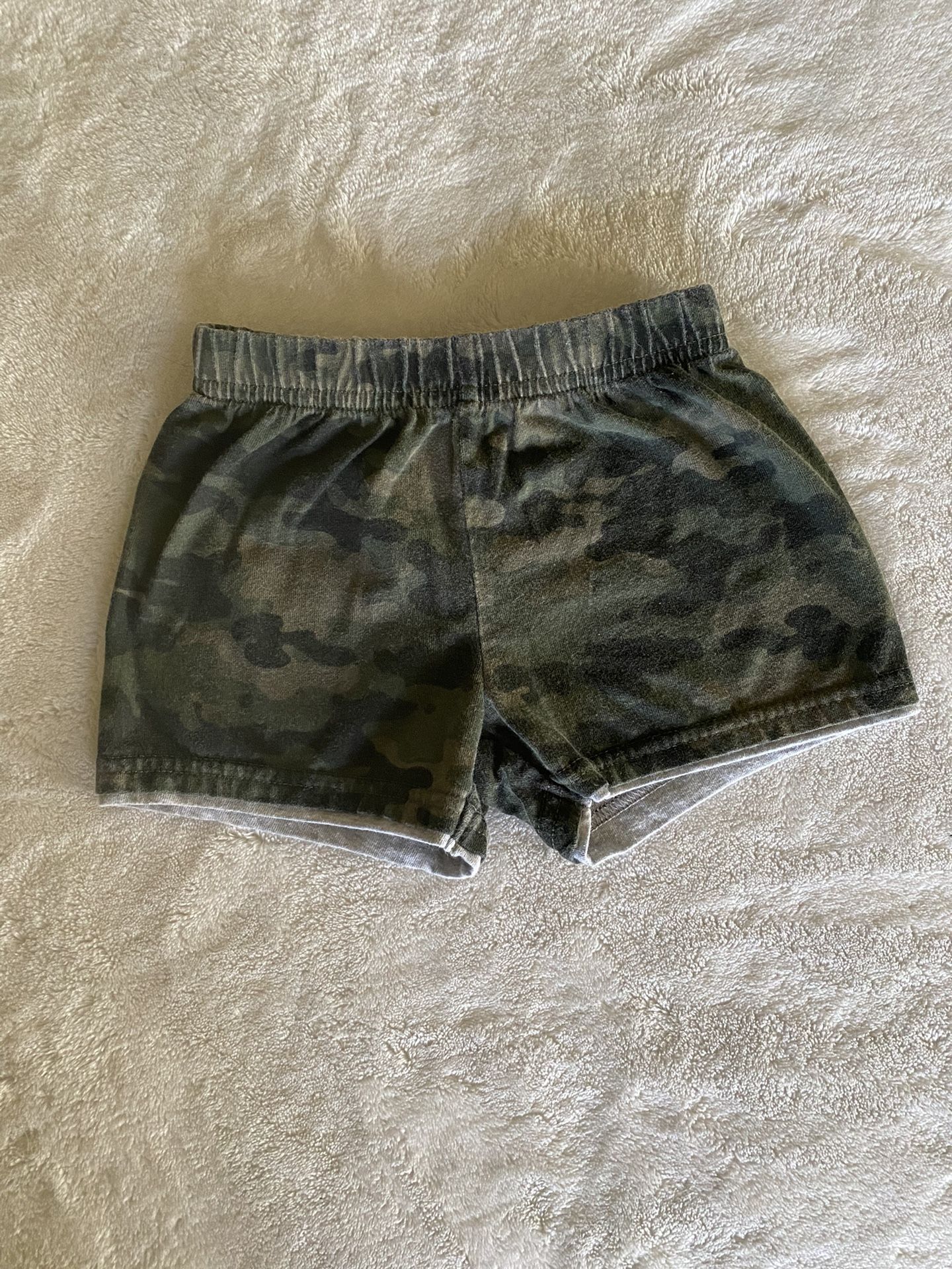 Camo Print Infant Shorts