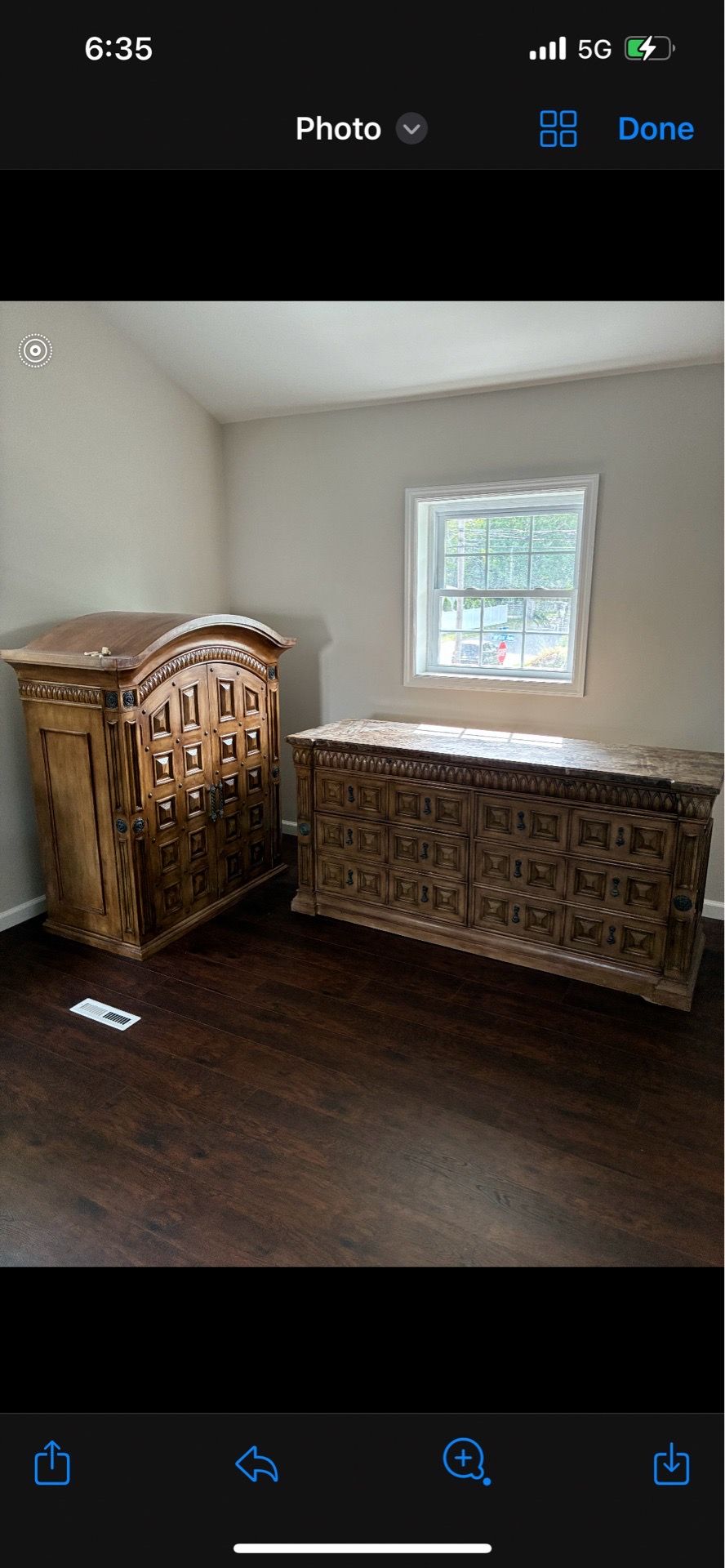 Granite top bedroom cabinets