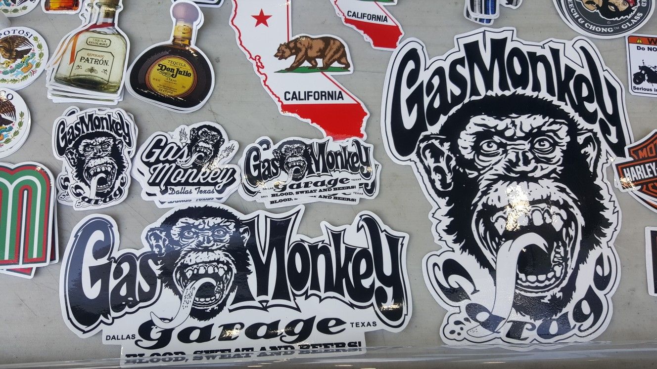 Gas Monkey Garage Stickers