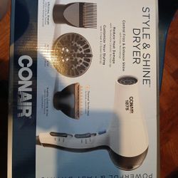 New Conair Blow Dryer