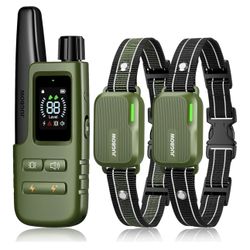 Brand New Dog Shock Collar 2 Dogs (10-120Lbs) - 3300FT Dog Training Collar with Remote IPX7 Waterproof Electric Collar with 4 Training Modes, Security