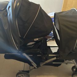 Used Graco Twin Stroller 