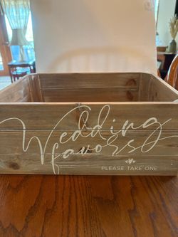 Wedding favor box
