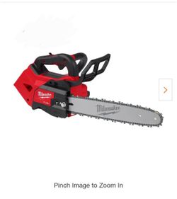 Milwaukee 14" chainsaw
