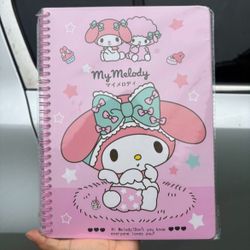 Large My Melody Notebook