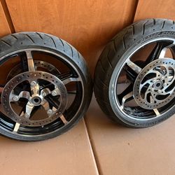 New Wheels ,Tires, With Rotors 