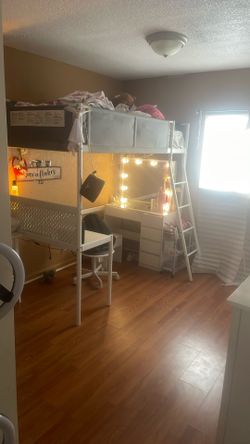 Bed And Desk