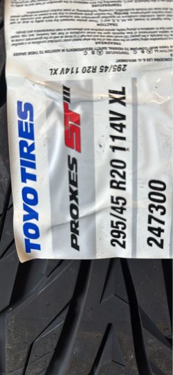 295 45 20 TOYO PROXES