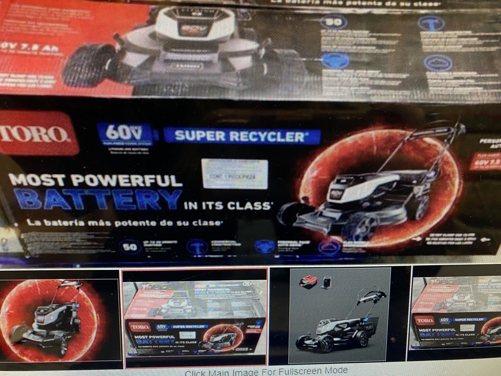 Brand New In Box TORO Super recycler Lawnmower 