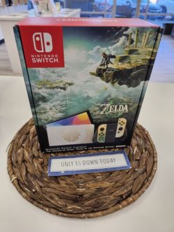 Nintendo Switch OLED Zelda Edition Handheld Gaming Console NEW - Pay $1 DOWN AVAILABLE - NO CREDIT NEEDED