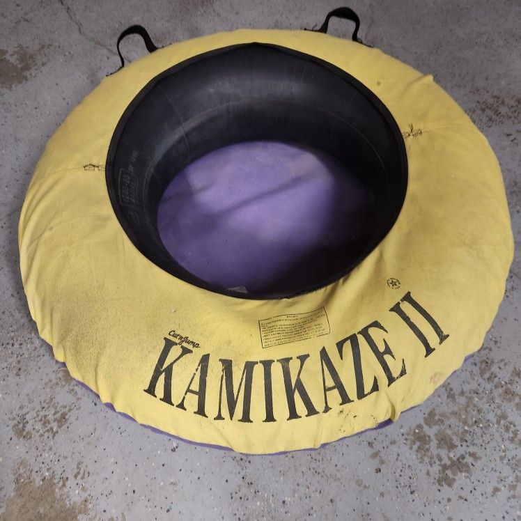 Intertube Tube Lake Float Tow Or Sled In Snow