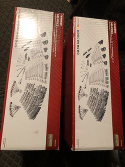 HUSKY Mechanics Tool Set (349-Piece) 1/4 in, 3/8 in. and 1/2 in. drive, SAE & Metric. Includes Ratcheting Wrenches. LIFETIME WARRANTY!