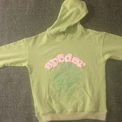 Sp5der Hoodie Green (L)