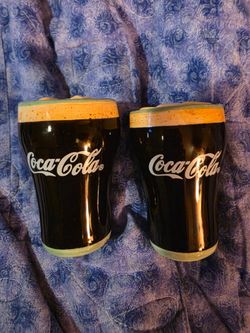 Coca cola salt and pepper shakers