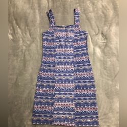 Hollister colorful pattern dress
