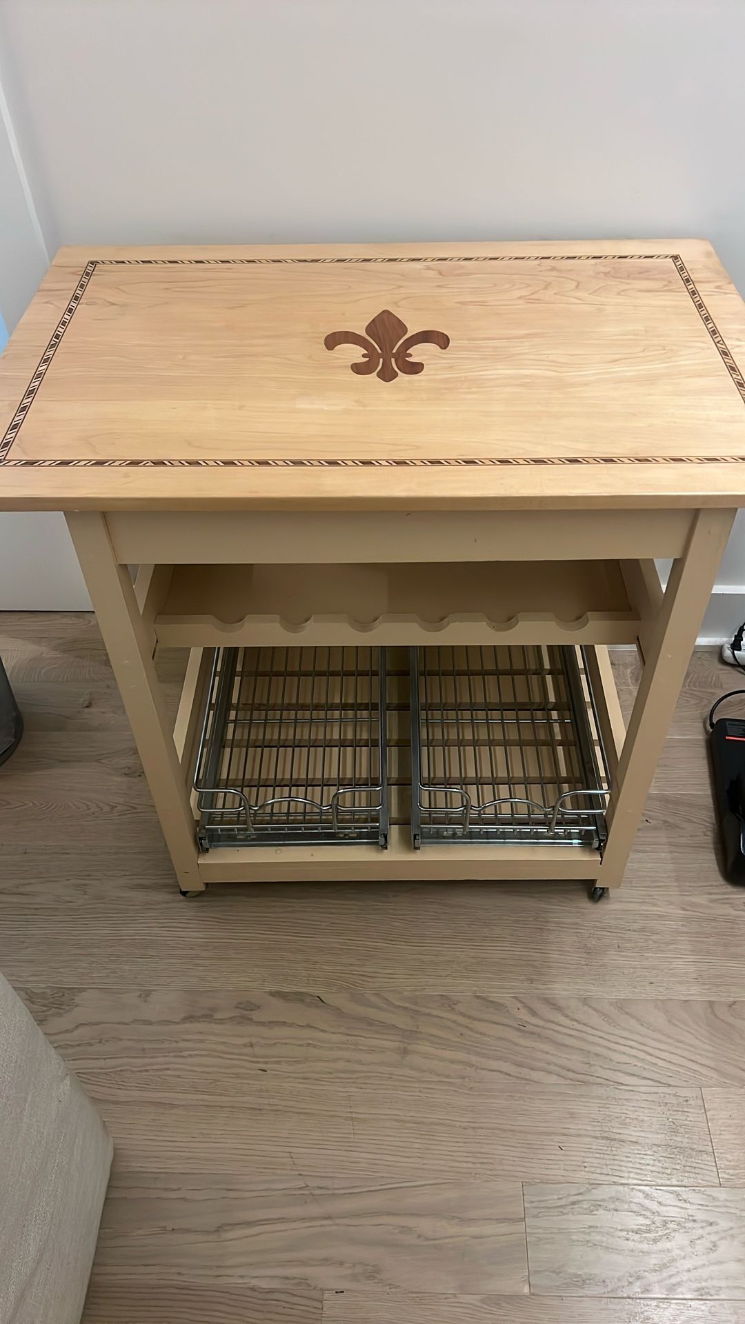 Homemade Bar Cart