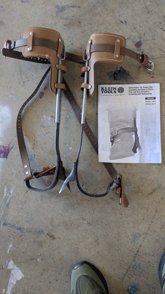 Klein Pole And Tree Climbers Gaff Spikes 