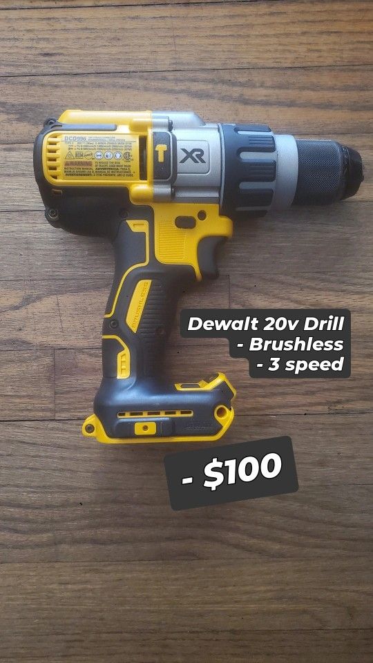 Dewalt Brushless XR 20v Drill