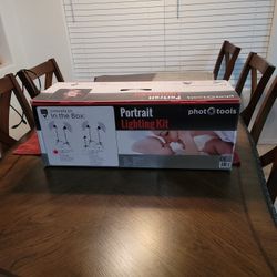 Portrait Lighting Kit Photo Tools Open Box Unused