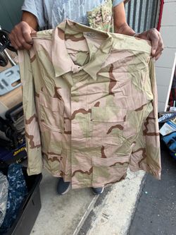Desert Camo Military BDU Jacket