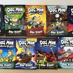 Dog Man Books (9 books)