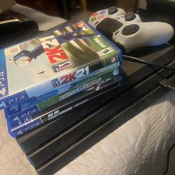 PS4 With Games 