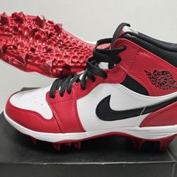 Jordan 1 Mid TD Men's 7 Football Cleats