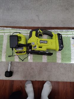 Ryobi Jigsaw Batteries And Charging Station