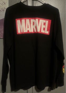 Marvel Long Sleeve Shirt, Size XL