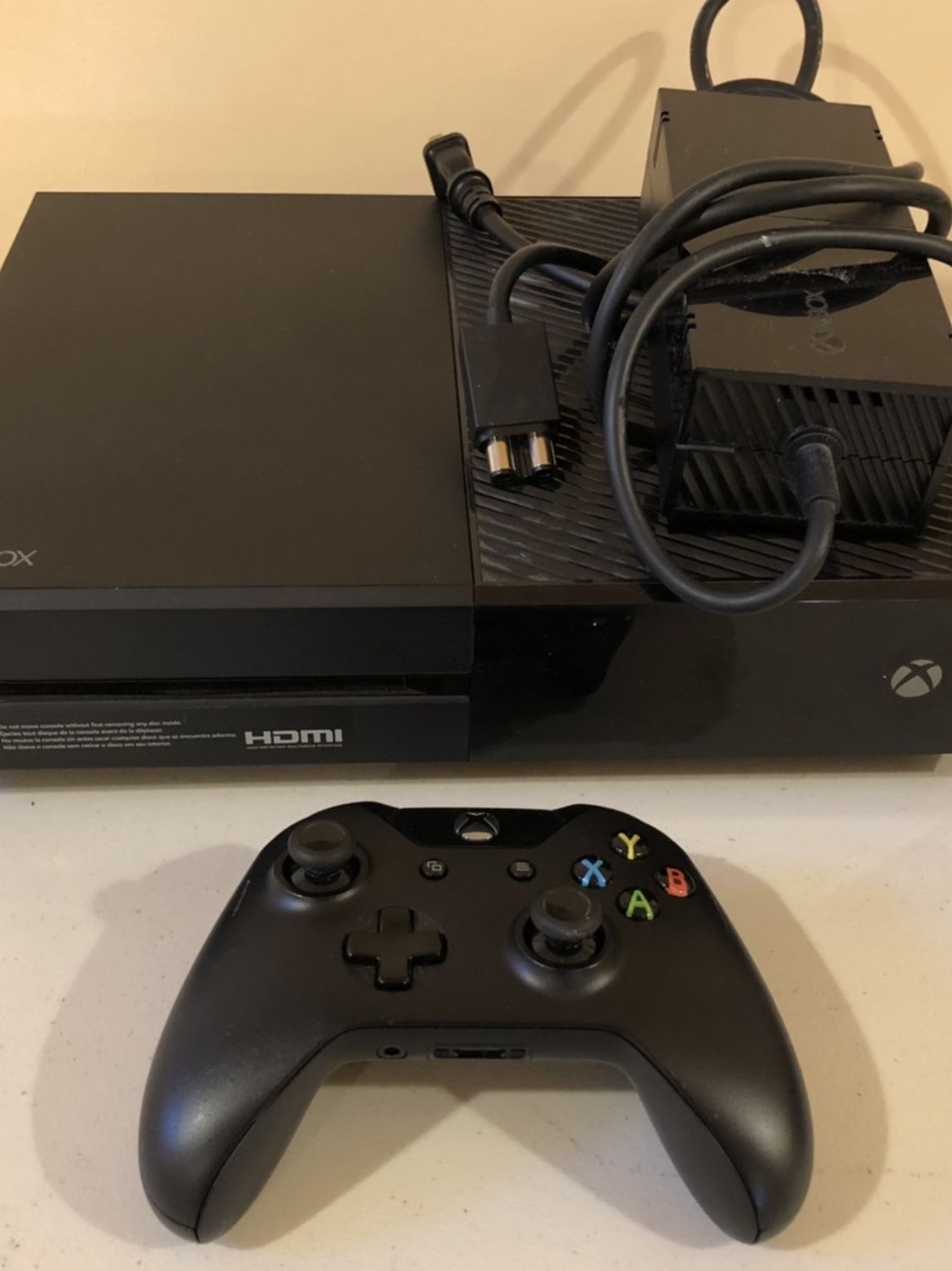 Xbox One With Controller