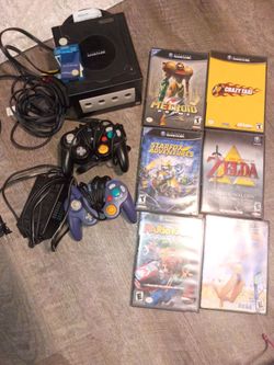 Nintendo GameCube Console Bundle with Games