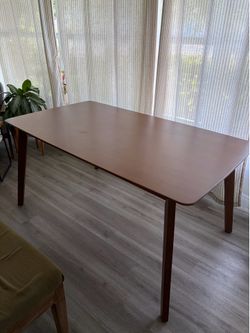 Mid century dining table