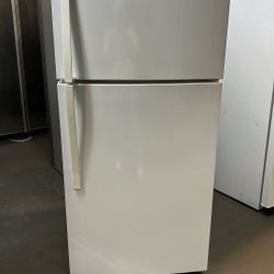 Whirlpool Top Freezer Refrigerator Gloss White Apartment Size 