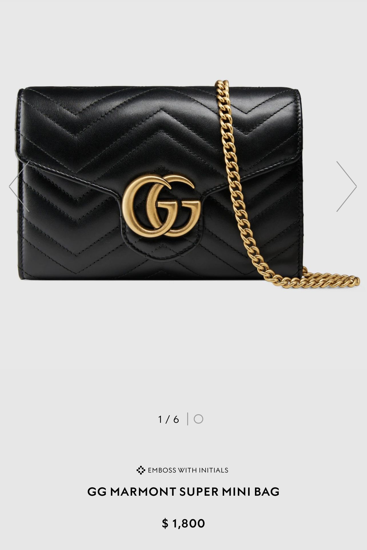 Gucci Marmont Mini Bag