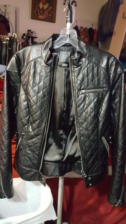 Armani Exchange leather jacket