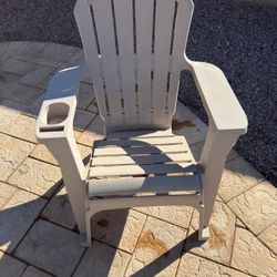 Plastic Adirondack Chair