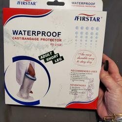Waterproof Cast / Bandage Protector NEW IN BOX