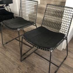 Crate and Barrel Dining Chairs