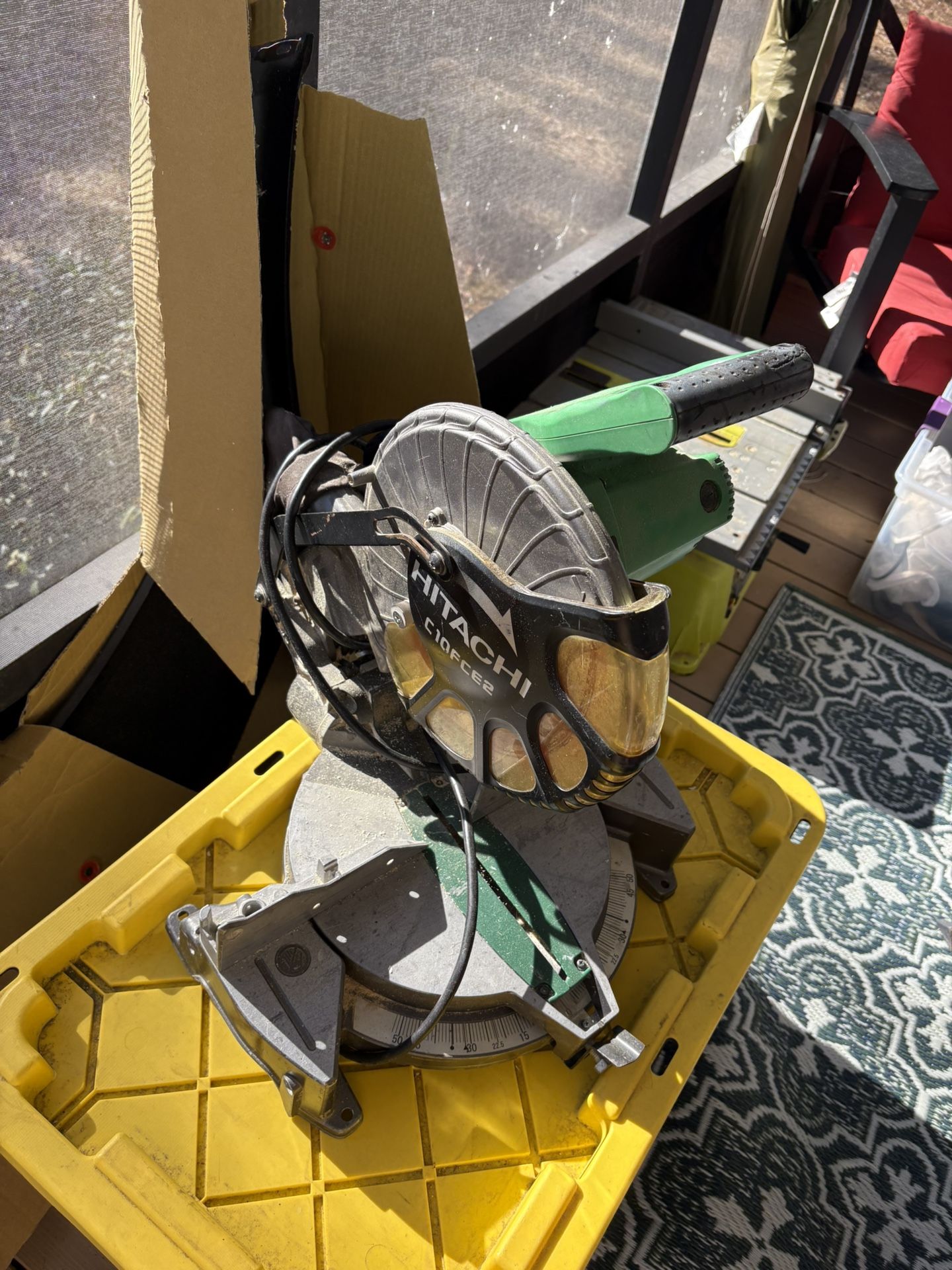 Hitachi 10” Chop Saw