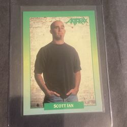 1991 Rock Cards Scott Ian #40