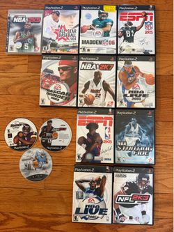 PS2 sports games for sale