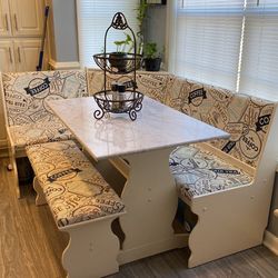 Kitchen Table With Bench Minor Scratches On Bottom